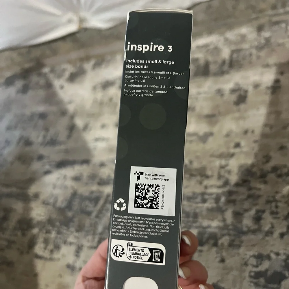 NEW Fitbit Black Inspire 3 Activity Tracker
